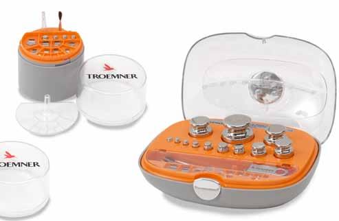 Polycarbonate Cases for Weight Sets General Information Troemner s patented Weight Set Cases are constructed of high quality polycarbonate and supplied with color-coded inserts designed specifically