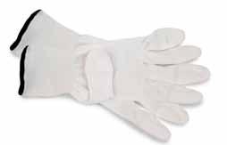 Nylon gloves are sold as a pair and feature a grip tip for secure lifting.