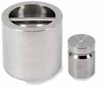 Stainless Steel Test Weights Stainless Steel Test Weights are available in a variety of styles including; cylindrical weights, cube weights, and stackable grip handle weights.