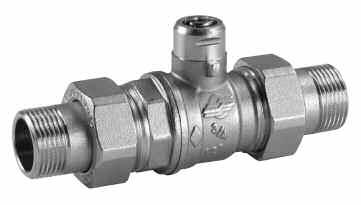 CONNECTION SEQUENCE OF TO A BALL VALVE WITH QUICK CONNECTION 1. Coupler spring; 2. Coupler spring s site;.