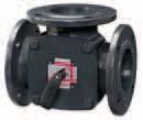 SERIES 3F 3F, DN 0 150, cast iron, PN 6. Flange. OPERATION The ESBE series F is a valve made of cast iron for use in heating and cooling installations.