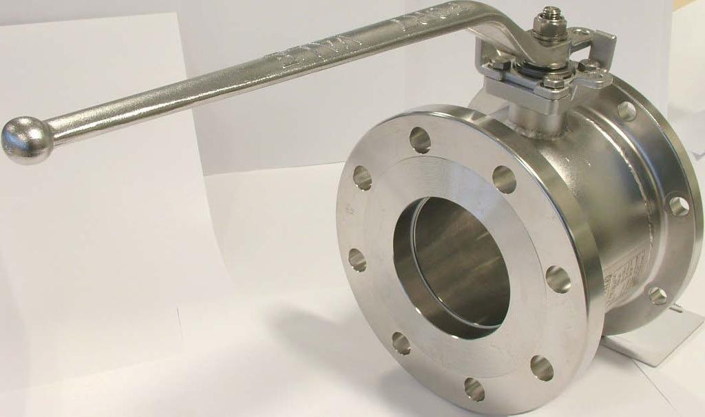 4 BSP Full Bore Ball Valve TM 4 BSP Full Bore Ball Valve - inlet flange drilled 8 x 18mm holes equi-spaced on a 180mm PCD (DIN100 PN16); outlet flange 4 BSP.