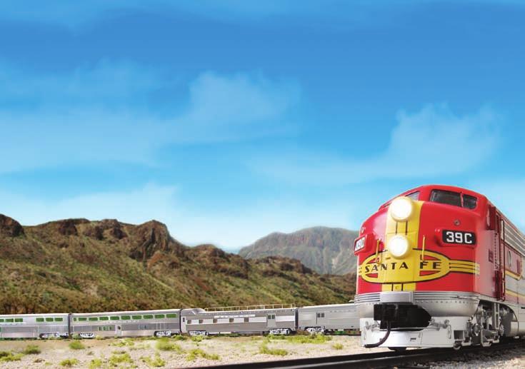 Th e Santa Fe El Capitan Th e HI-LEVEL Train That s Fun For Everyone!