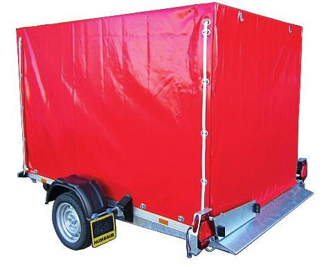 6.6 Operating the high cover (frame) Releasing / opening the high cover The frame and high cover are inserted into the corner stanchions of the HKT trailer and secured all round the drop sides with
