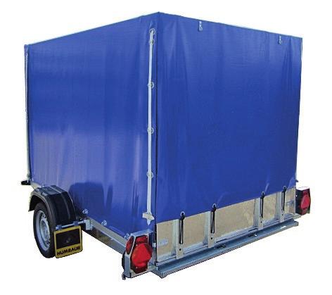 High cover with ramp door 3 6.7 Operating the "box body" tailgate WARNING Risk of tipping over! When the tailgate is opened, the trailer could tip back - risk of impact / crushing!