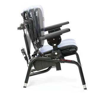 Dynamic backrest and seat The dynamic spring option is designed for user-initiated movement allowing