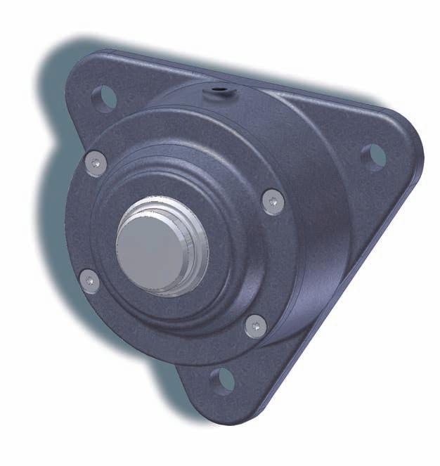 For re-lubrication of the bearing the housing comes with an M10x1 threae hole. The bearing seat in the housing is manufacture to a tolerance of 8.