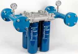 be configured for high flow rates while minimizing pressure drop. Water absorbing filters, T.R.A.P.