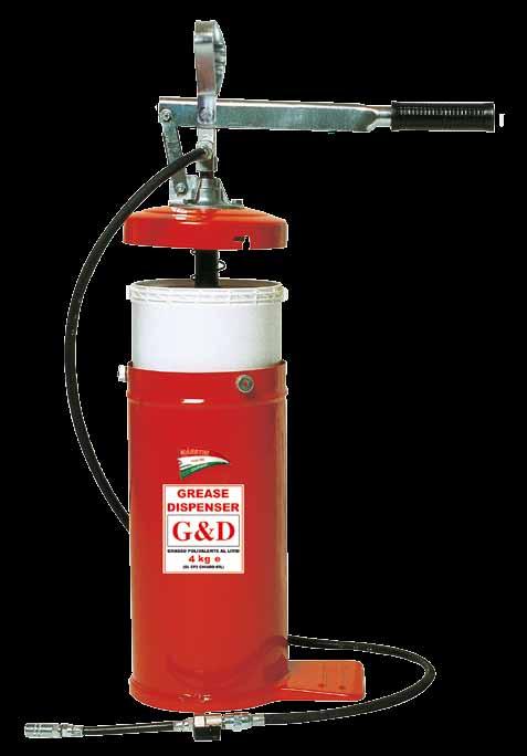 GREASE PUMP KIT with 4kg cartridge GREASE & DISPENSER Mod.