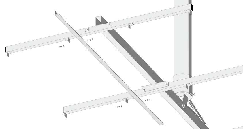 Start by installing the inboard sections of Module Rail first and work outward. A.