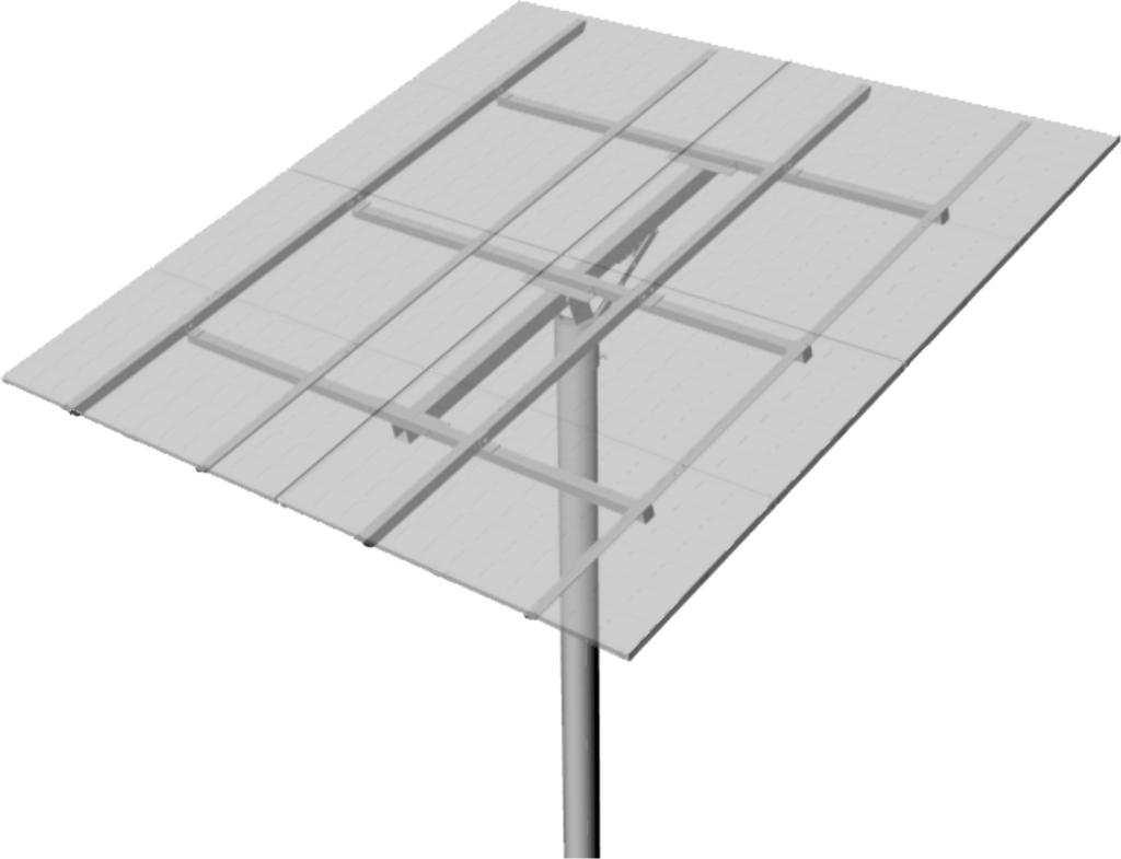 Top-of-Pole Mount for 8 Modules (TPM8) For Module Types D, E, F, G, & H ASSEMBLY