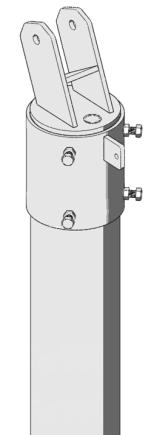 Step 1: Install the Mounting Sleeve on Vertical Pipe Before installing the Mounting Sleeve, verify that the Mounting Pole is plumb to the ground and hasn't shifted or leaned while the concrete