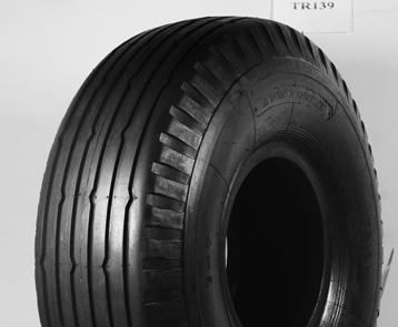 0TH TL TR139 E-7 Mobility Tire for Use in Soft, Fine Grain Sand Even wear rib design for minimum sinkage and adequate traction Unique compound for enhanced