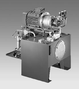 Project : Hydraulic power unit 1 Project : Hydraulic power unit Project definition In a hydraulic system for driving lifting equipment for heavy loads, a hydraulic power unit with a variable