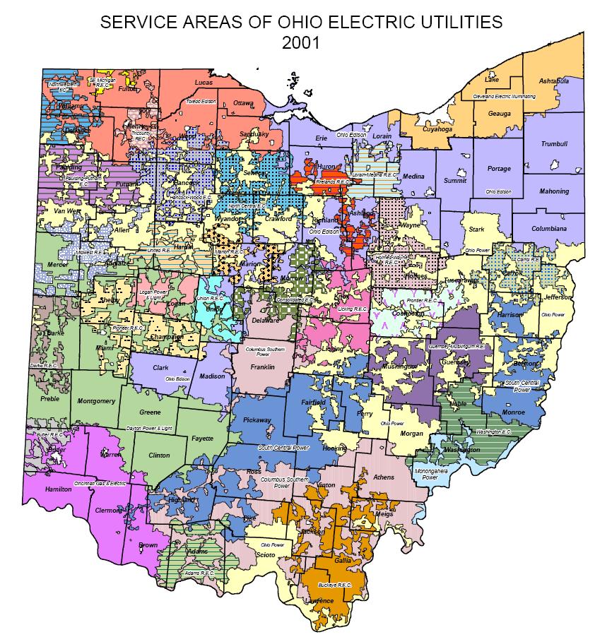 Ohio s Efforts to Establish a Competitive Electricity Market Senate Bill 3-3 Electric Choice Law was designed to allow access by Industrial Customers to growing wholesale electricity market while