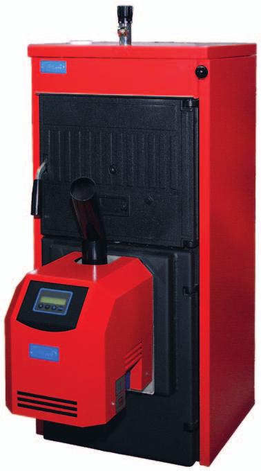 PELLET BOILER ATTACK FD PELLET Cast iron warm water boiler for solid fuel and pellets, the ATTACK FD PELLET is a modern heat source with new construction of cast iron exchanger.