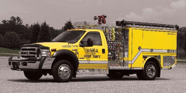 The E-ONE Mini Pumper is one of the most compact quick attack pumpers in the industry.