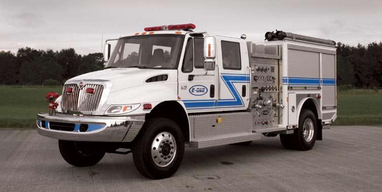 The Mini Pumper Extreme is a heavy-duty quick attack pumper with the capability