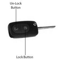 The following programming procedure is required to be carried out before the key fob will operate correctly.
