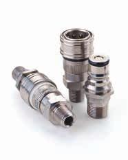 2HKIG/2HKIL Series Eaton s 2HKIG/2HKIL Series stainless steel couplings can be used with various liquids and gases. They are functionally identical, but do not interchange.