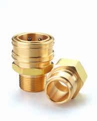 ST Series Eaton s ST Series is a straight through coupling that is designed for use where minimum pressure drop is required and valving is not needed.