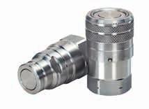 MLDB Series (Stainless Steel) Flat Face/Dry Break Eaton s MLDB Series stainless steel coupling is a flat face/dry break coupling used for fluid transfer applications.