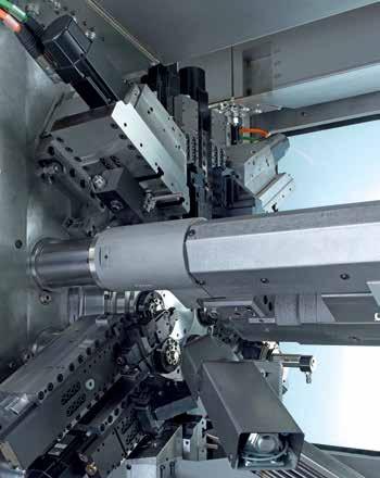 MultiLine MS16C Plus Amazingly fast, impressively flexible With dynamic and diverse machining capabilities at low unit costs A maximum of 12 tool carriers with 1 or 2 travel axes Max.