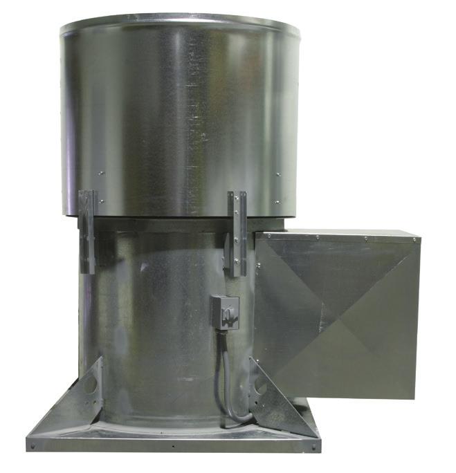 MODEL MODEL FEATURES Exhaust air up to 60,116 CFM in static pressure applications up to 1 w.g.