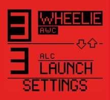APRC version AWC Aprilia Wheelie Control Helps the rider control wheelying by lowering the front wheel gently to the ground The WHEELIE DETECTION system patented by Aprilia identifies the START and