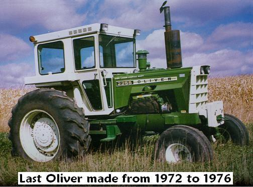 They continued to when eventually The White name replaced Oliver. The Kansas Tractor Club is a Non-for-Profit organization and all donations and dues are tax deductible.