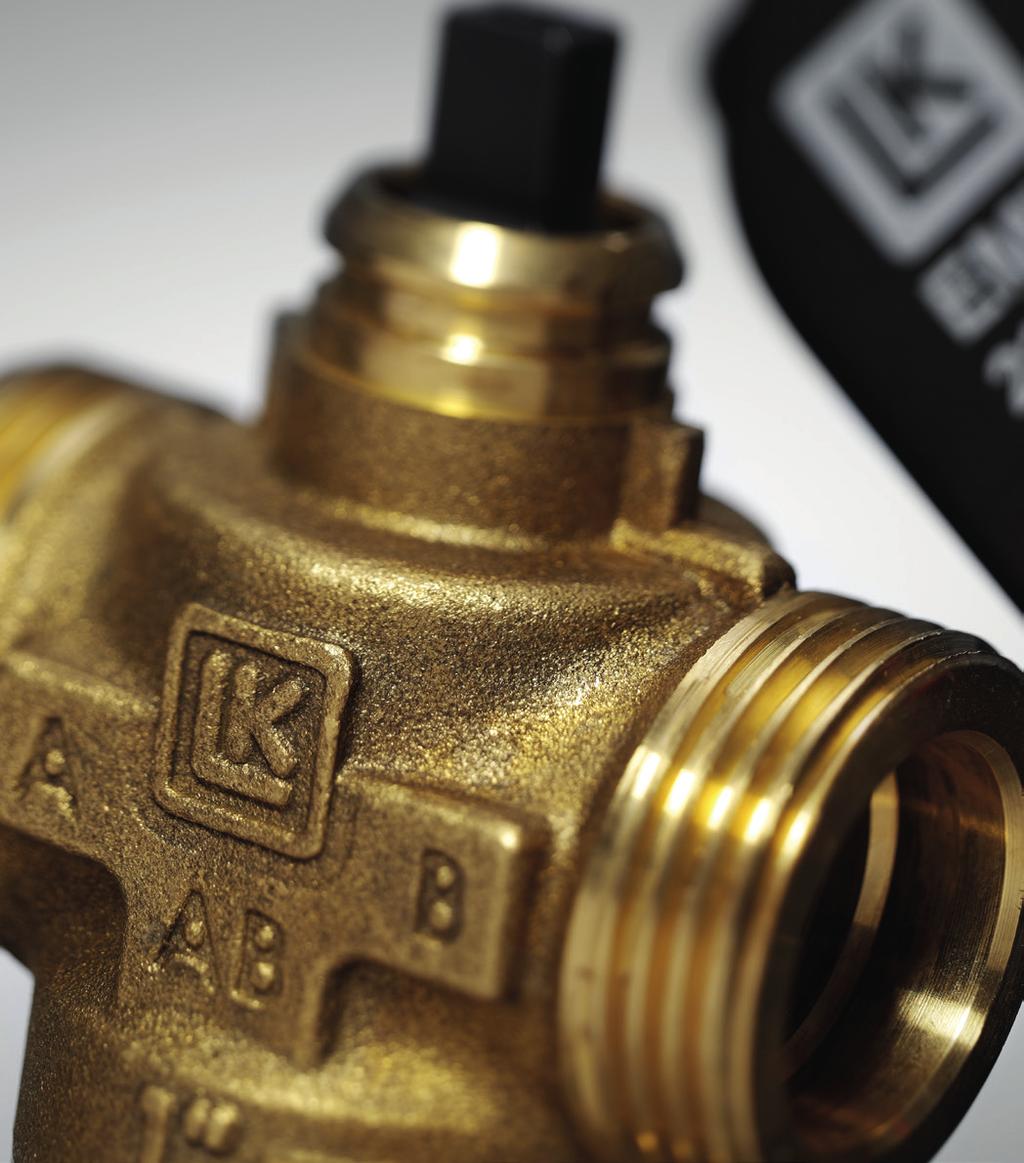 Art.no 248 021 17-09 LK Armatur, A One- Stop Supplier LK Armatur AB is part of the LK Group and an important supplier of valves, components, prefabricated units and electronic heat regulation for the