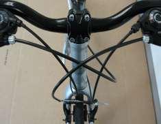 INSTALL HANDLEBAR Required tool- 5mm or 6mm hex wench With the fork in the correct forward position,
