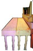 654.002 5 Seussical 8' multicolored benches 96 16,