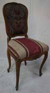 Stripe/tapestry, brown G $25 140 1 Chair,