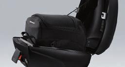 Inner liner for touring case, left Part number: 77 49 8 534 714* Inner liner for touring case, right Part number: 77 49 8 534 715* [3] Small top box, 28 l with backrest pad The waterproof top box