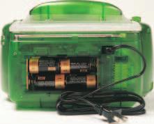 Figure 20 ome devices, like this radio, can use either direct or alternating current. Electronic components in these devices change alternating current from an electric outlet to direct current.