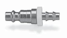 Pneumatic Quick ouplings Standard Hose arb Push-Lok Hose arb** NoMar TM Tube nd (With Nut) F G G G ody Part imensions (in.) No. Hose Overall xposed Hex Largest Wt. (L) (in.) rass I.