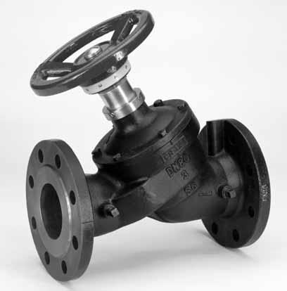ouble Regulating Valve (RV) M921 PN16 Flanged SEN1092-2 (formerly S4504) for Two Unit System Specification Y-pattern globe valves having a characterised throttling disk and ends flanged S 4504 PN16.