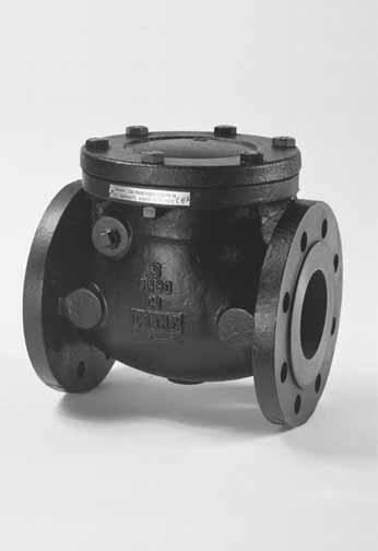 FM492 heck Valve PN16 ast Iron heck Valve heck valves permit flow in one direction only, and close automatically if flow reverses.