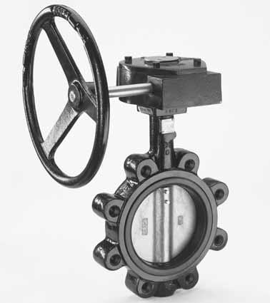 F629 GEM utterfly Valve PN16 Fully Lugged utterfly Valve to SEN593 Key Features: luminium ronze disc, EPM liner Stainless steel shaft High temperature -10 to 130º Gearbox operated Valves are suitable