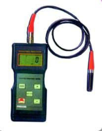 conditions. COATING THICKNESS GAUGE Used to check non ferrous coating as galvanizing, chrome, paint, electroplating on ferrous work pieces.