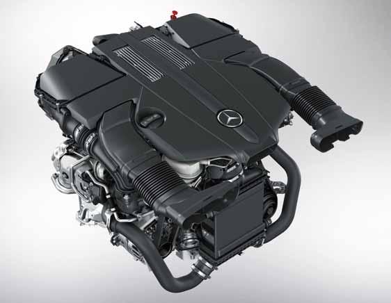 The all-wheel drive system 4MATIC also ensures that the engine output is converted to power with virtually no losses even in adverse road surface or weather conditions.
