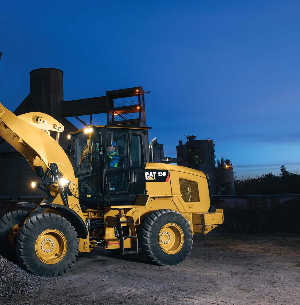 The Cat 924K, 930K and 938K Small Wheel Loaders set the standard for productivity, fuel efficiency and operator comfort.
