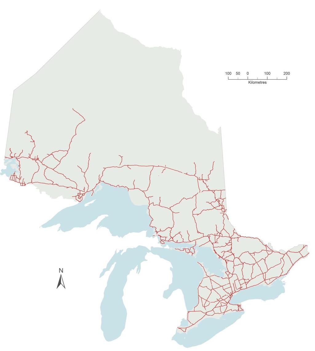 Highway Safety in Ontario: Ministry of Transportation Statistics (2013/2016): 13.5 M Population 8.9 M Registered Motor Vehicles 9.