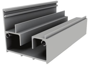 Bottom tracks Standard Surface Mounted Track 3-2 16 " track mounts directly to sub-floor - Best