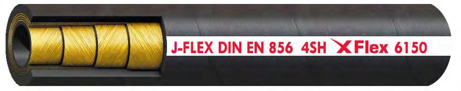 J-FLEX 15M SAE 100R15 For hydraulic systems with high peak pressures and arduous operating conditions.
