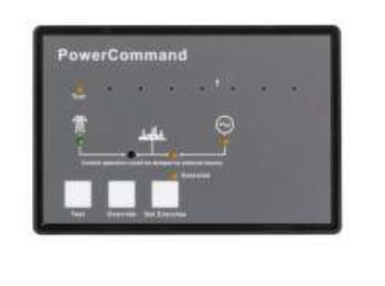 Microprocessor control Simple, easy-to-use control provides transfer switch information and operator controls LED lamps for source availability and source connected indication, exercise mode, and