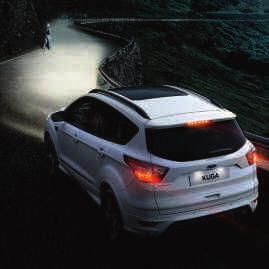 Opening or closing Kuga s liftgate is easy, even when your hands are full.