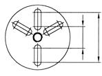 0,3 Universal KL-0153-5 K Puller Set Puller Set for Steering Wheels, Sprockets, Pulleys and Shafts, etc. Range:... Ø 32 - Ø 0 mm a a = Ø 32 mm b = Ø 0 mm b Consists of: Puller Disc:.