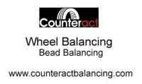 Balanced Wheels 13? and Larger CounterAct Wheel Bead Balancing is now included on all 13" and larger wheel assemblies as a standard feature. The wheels dynamically balance during each use.
